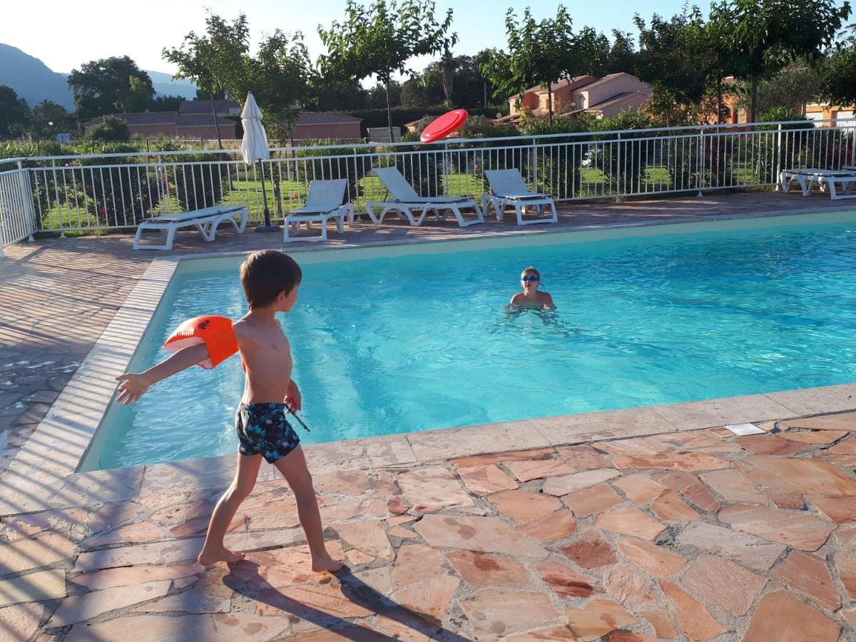 Villa Climatisee A Nuciola Prunete Entre Mer, Montagne Et Piscine Cervione Exterior foto